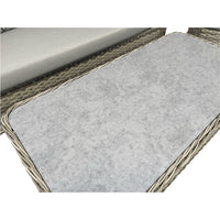 Thumbnail for Beige Rattan Garden 3 Seater Sofa Set with Coffee Table - Home On Trend Interiors